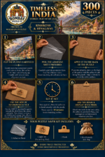 Rishikesh & the Himalayas Wooden Jigsaw Puzzle - Image 2