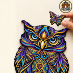 Owl Figured Wooden Puzzle - Image 4