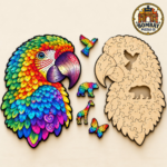 Parrot Figured Wooden Puzzle