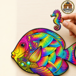 Fish Figured Wooden Puzzle - Image 5