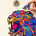 Tiger Figured Wooden Puzzle - Image 4