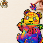 Panda Figured Wooden Puzzle - Image 4