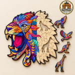 Tiger Figured Wooden Puzzle