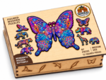 Butterfly Figured Wooden Puzzle - Image 2