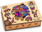 Tiger Figured Wooden Puzzle - Image 2
