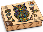 Owl Figured Wooden Puzzle - Image 3