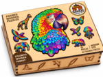 Parrot Figured Wooden Puzzle - Image 3