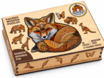 Fox Figured Wooden Puzzle - Image 3