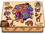 Tiger Figured Wooden Puzzle - Image 3