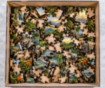 One-Horned Rhino Wooden Jigsaw Puzzle - Image 3