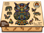 Owl Figured Wooden Puzzle - Image 2
