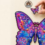 Butterfly Figured Wooden Puzzle - Image 4