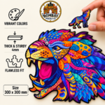 Tiger Figured Wooden Puzzle - Image 5