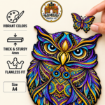 Owl Figured Wooden Puzzle - Image 6