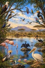 Birds of India Wooden Jigsaw Puzzle
