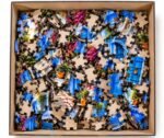 Jodhpur Blue Door Wooden Jigsaw Puzzle - Image 3