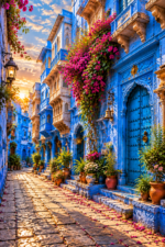 Jodhpur Blue Door Wooden Jigsaw Puzzle