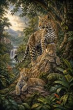 Indian Leopard Wooden Jigsaw Puzzle