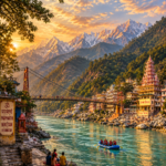 Rishikesh & the Himalayas Wooden Jigsaw Puzzle