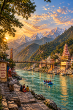 Rishikesh & the Himalayas Wooden Jigsaw Puzzle