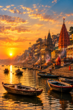 Varanasi at Dawn Wooden Jigsaw Puzzle