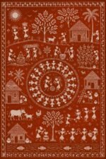 Warli Wooden Jigsaw Puzzle