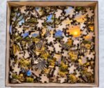 Zebra Dazzle Wooden Jigsaw Puzzle - Image 2